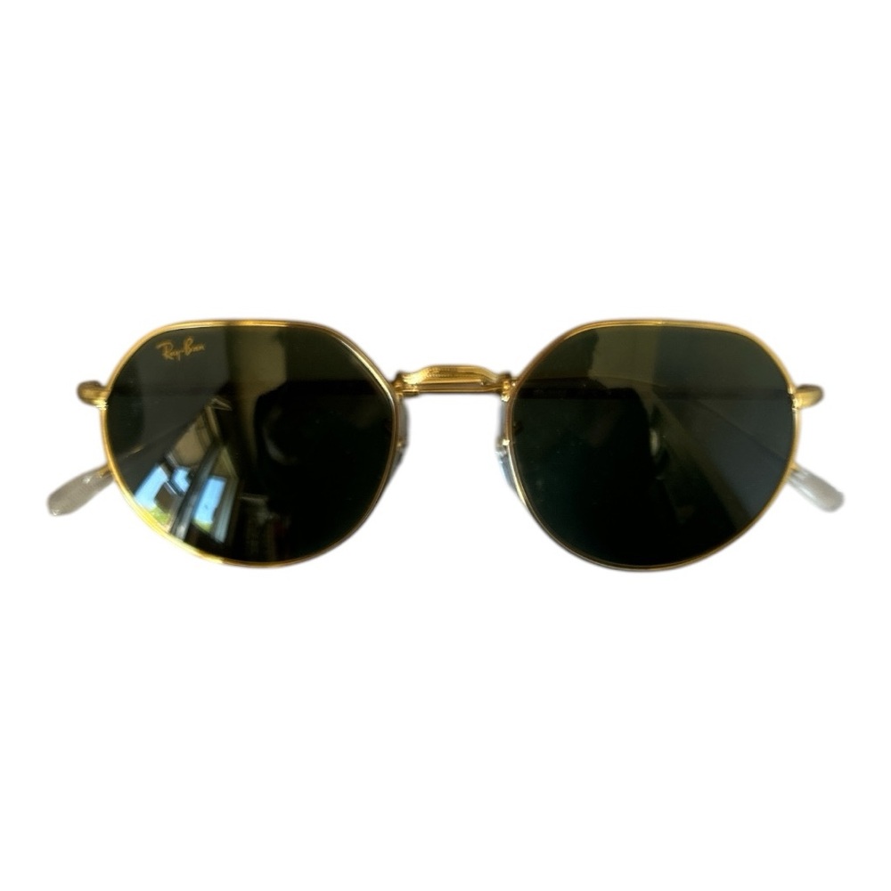Ray-Ban Gold and Black Sunglasses